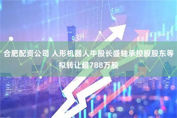 合肥配资公司 人形机器人牛股长盛轴承控股股东等拟转让超788万股